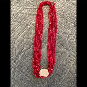 Beautiful beaded necklace